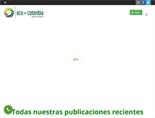 Tablet Screenshot of ecodecolombia.com